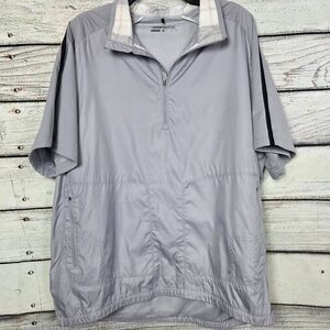 Nike Golf Men’s Half-Zip Windbreaker Jacket XL Gray